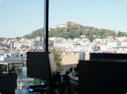 Výhled na&nbsp;Petrov a&nbsp;Špilberk